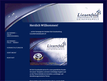 Tablet Screenshot of liesenfeld-getraenkewelt.de